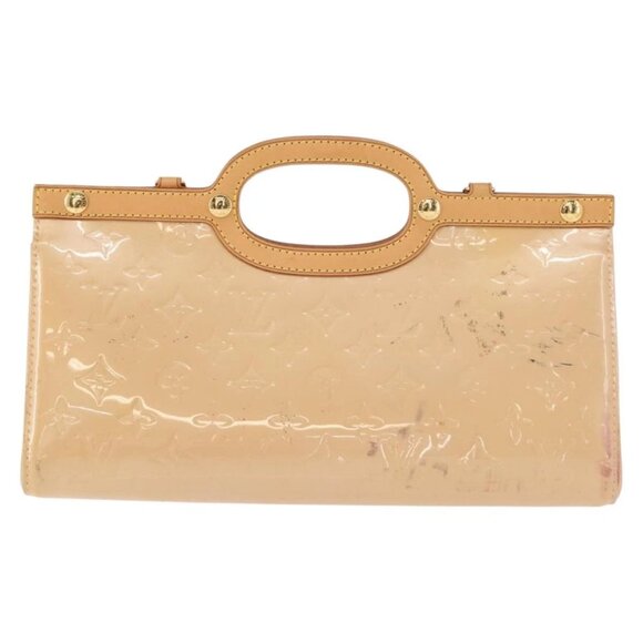 LOUIS VUITTON Vernis Roxbury Drive Bag 2Way Rose flow lantern M91391 Auth gh1053 - Picture 2 of 16